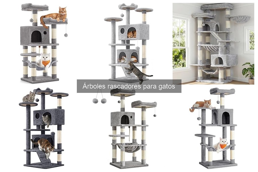 Tipos de árboles rascadores para gatos: ¿Cuál elegir?