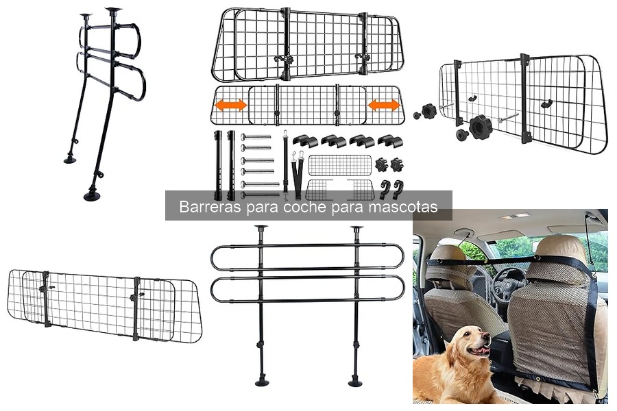 Tipos de Barreras para Coche para Mascotas: Guía Completa