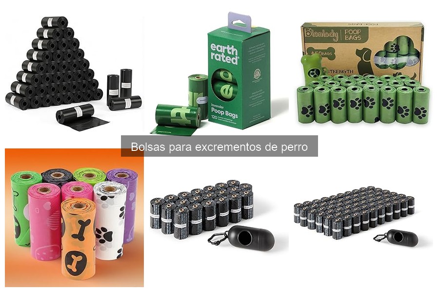 Tipos de bolsas para excrementos de perro: guía completa