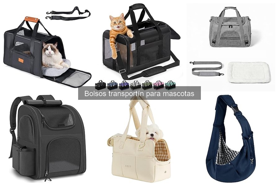 Tipos de bolsos transportín para mascotas: Guía completa
