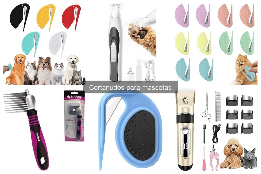 Tipos de cortanudos para mascotas: guía completa