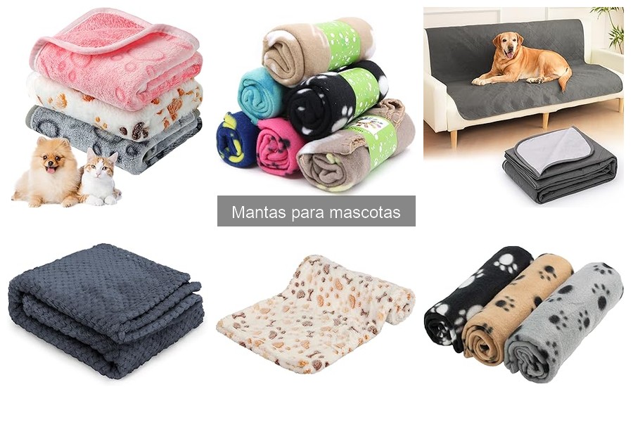 Tipos de mantas para mascotas: guía de opciones y características