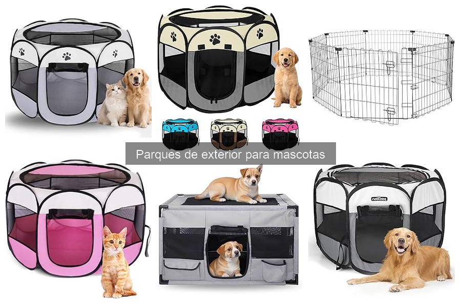 Tipos de parques de exterior para mascotas: Guía completa