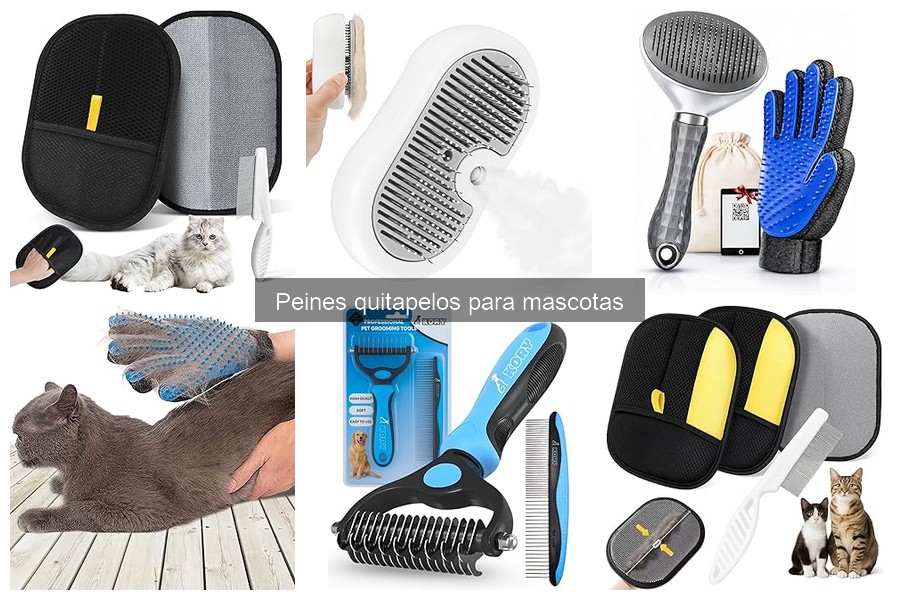 Tipos de Peines Quitapelos para Mascotas: ¿Cuál Elegir?