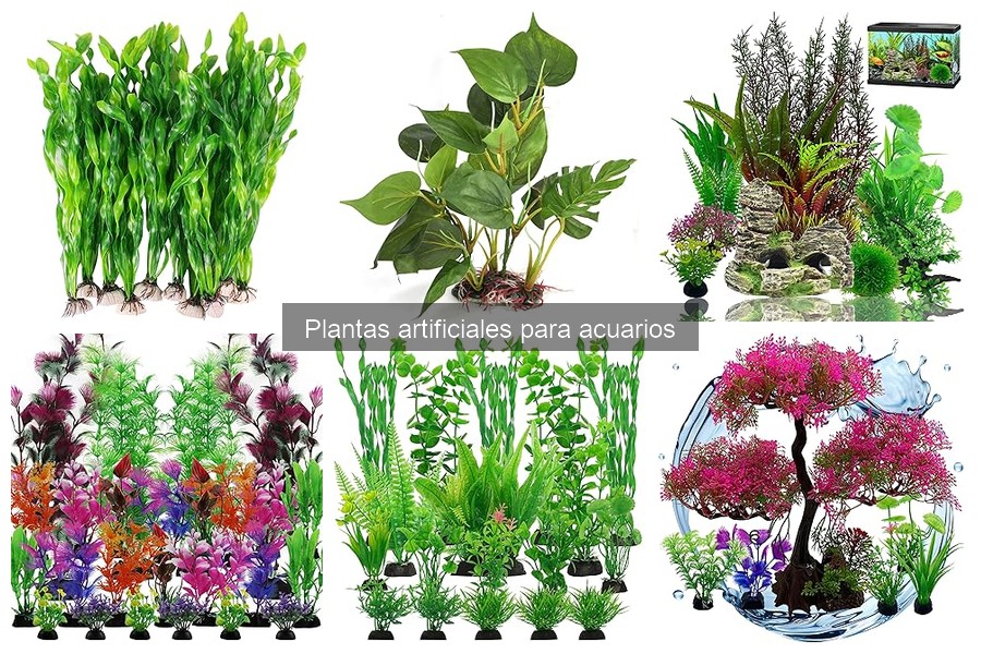 Tipos de Plantas Artificiales para Acuarios: Guía Completa