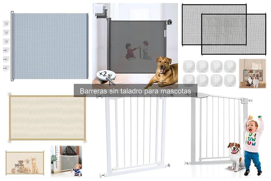 Ventajas y Desventajas de Barreras Sin Taladro para Mascotas