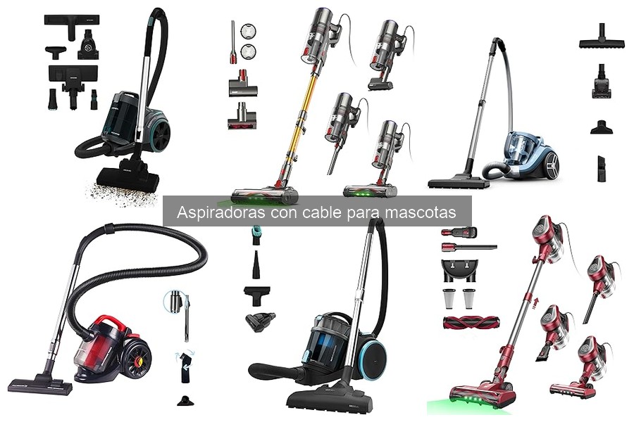 Ventajas y desventajas de las aspiradoras con cable para mascotas