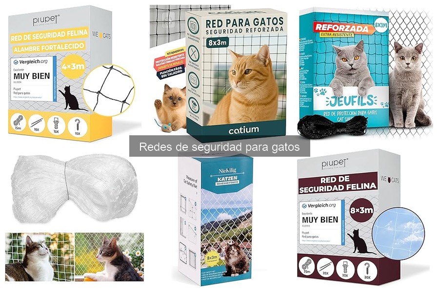 Ventajas y desventajas de las redes de seguridad para gatos