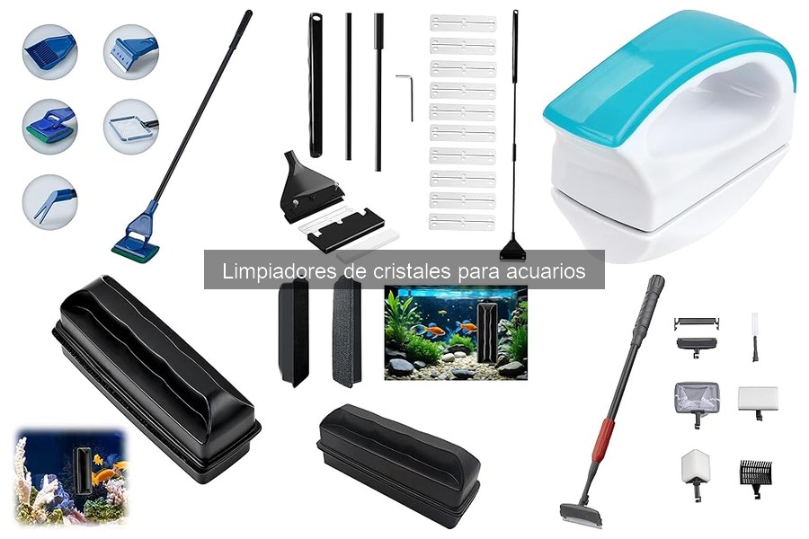 Ventajas y desventajas de los limpiadores de cristales para acuarios