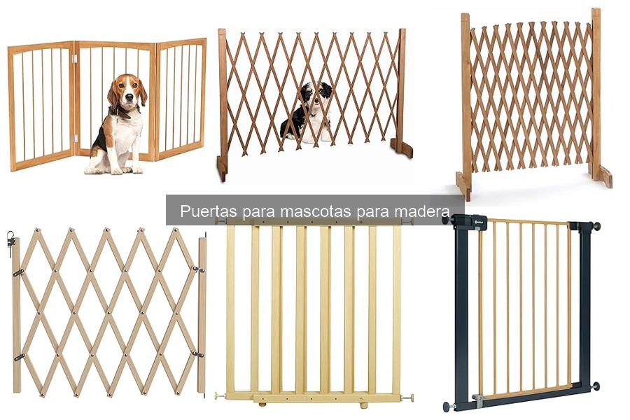 Ventajas y desventajas de puertas de madera para mascotas